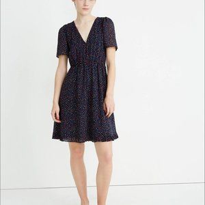 Madewell Mini Dress in Sugar Dot